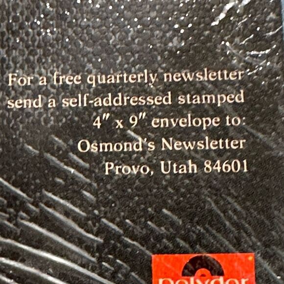 Donny Osmond Donald Clark Osmond Vinyl Record - Picture 9 of 11